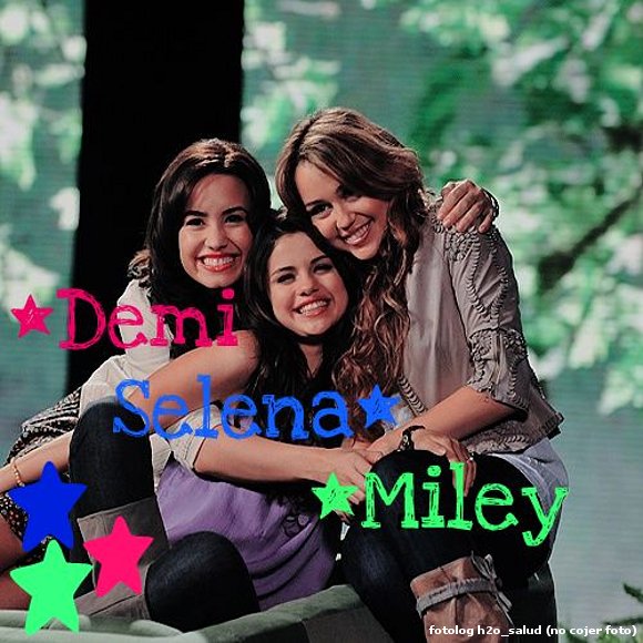 demi selena y miley