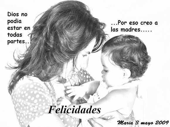FELIZ DIA DE LA MADRE.....