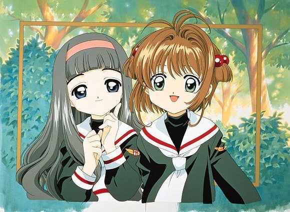 sakura y tomoyo las dos an sido muy buenas amigas