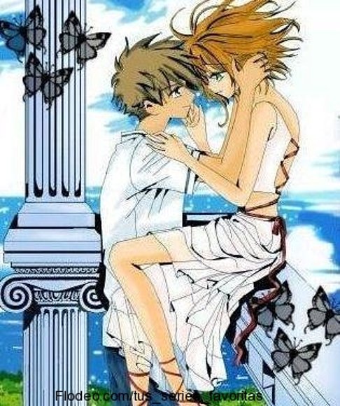 q  bonita  pareja la  mas  chula  del anime