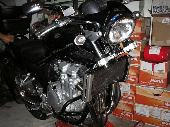 Tras el accidente (no,no fue culpa del de la moto)