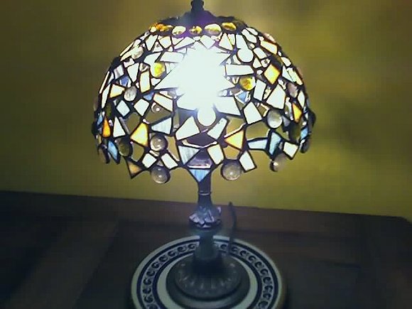 LAMPARA ESTILO TIFFANY VITREAUX