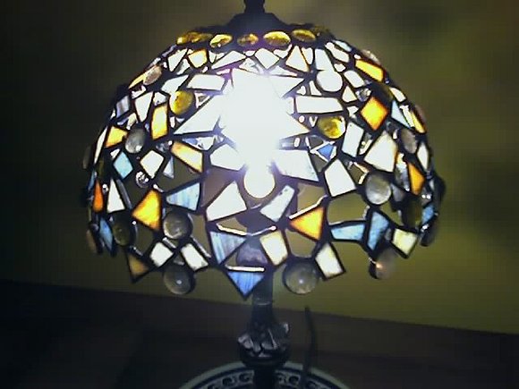 LAMPARA VITREAUX ESTILO TIFFANY