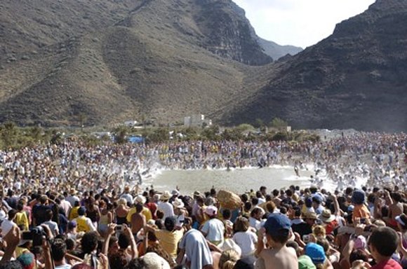 Fiesta de El Charco, La Aldea de San Nicolás