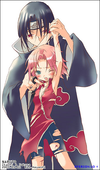 sakura y itachi