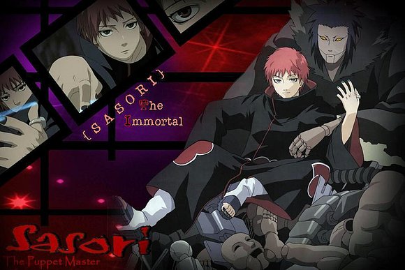 Sasori el inmortal (aunque al final muere jeje)