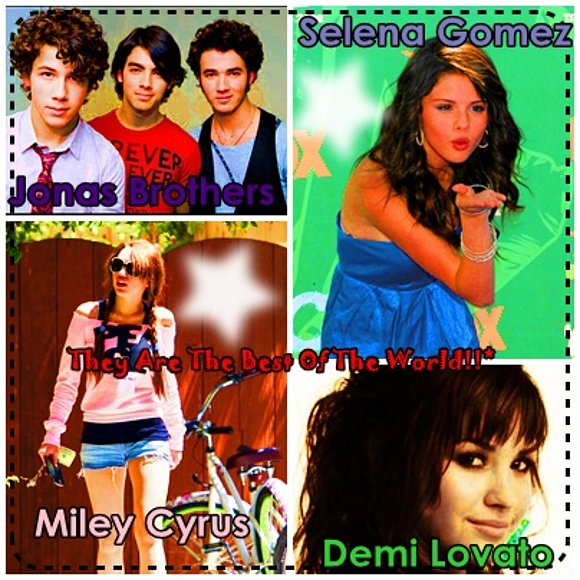 Jonas Brothers / Selena / Demi / Miley