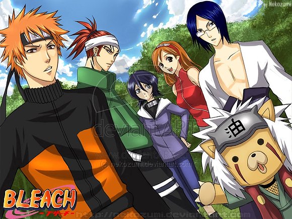 bleach naruto