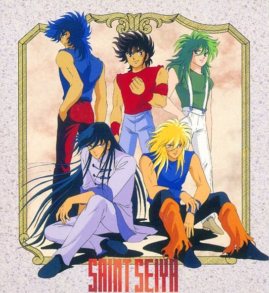 Hyoga Shun Shiru IkkI y Seiya