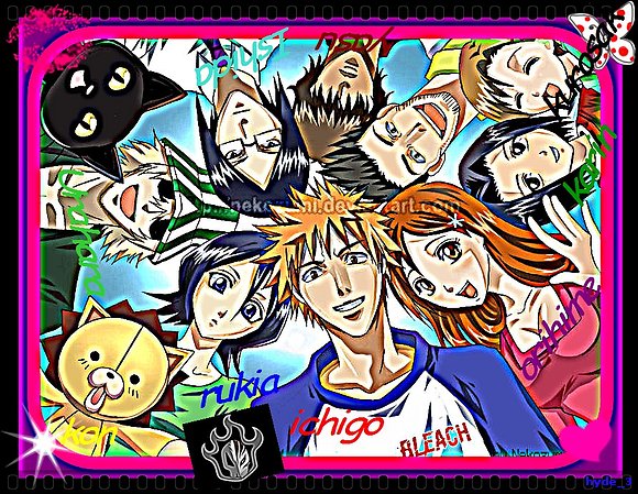 todo los pesonajes bleach