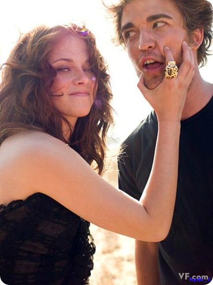 Kristen y  Robert pattinson new moon