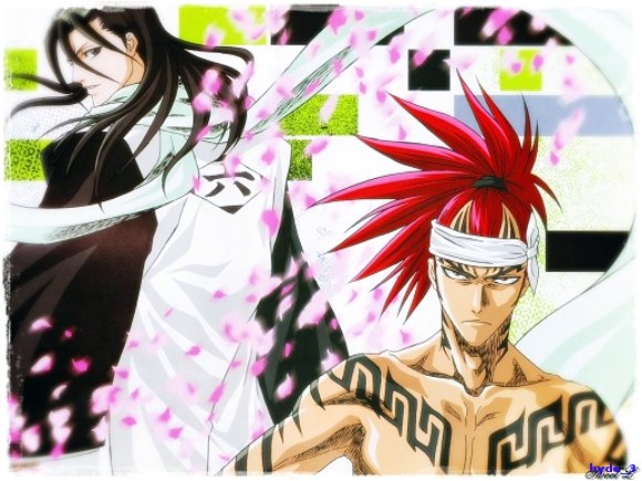 Byakuya vs Renji