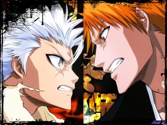 Ichigo VS Hitsugaya