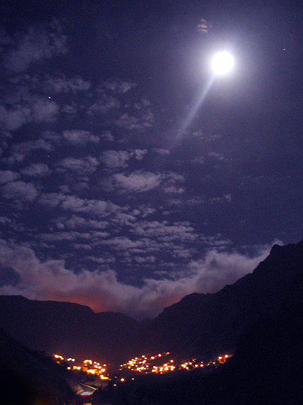 un linda noche