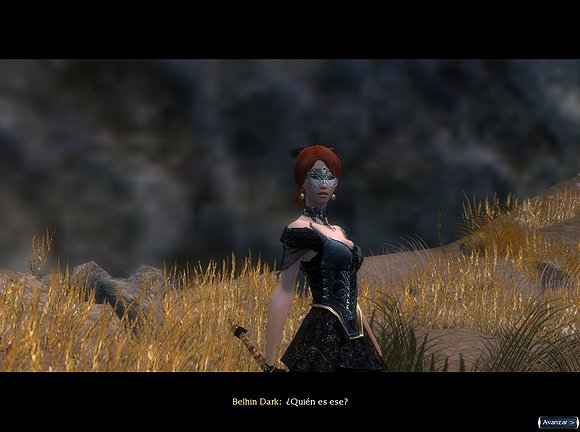 Mi personaje de Guild Wars... Belhin Dark