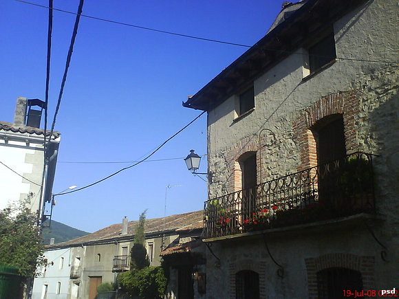 Balcón de la Posada Real Mingaseda