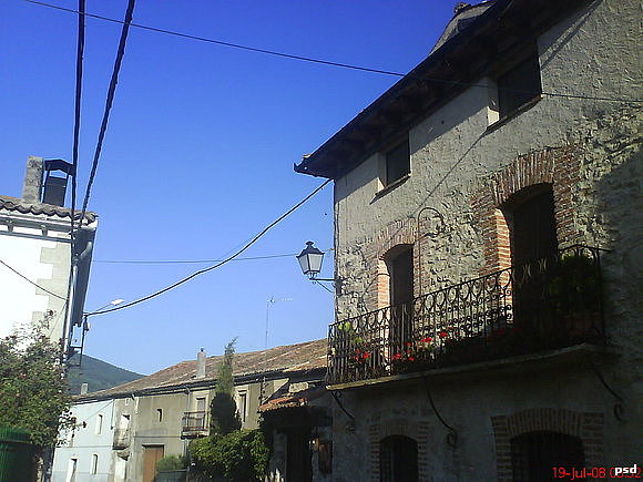 Balcón de la Posada Real Mingaseda