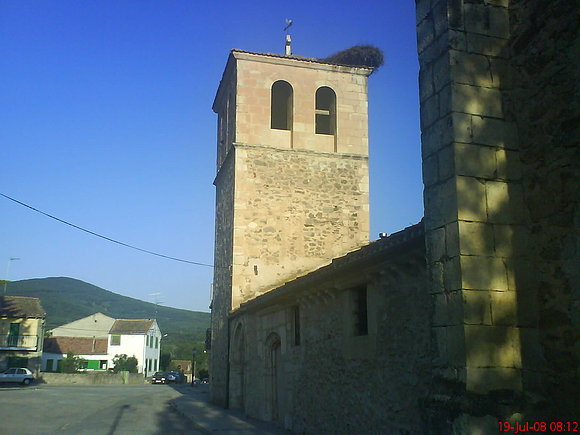 Fachada principal de la Iglesia Parroquial.
