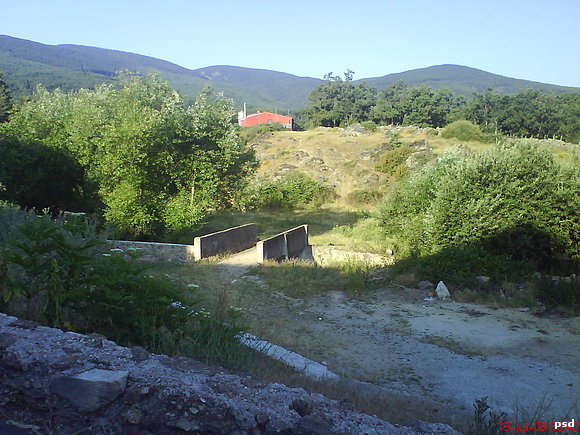 El pontón de la compuerta