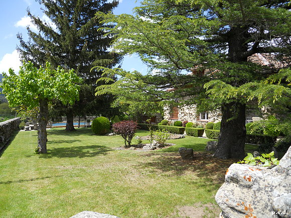 Jardines de un chalet