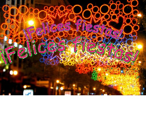 ¡Felices fiestas!