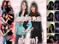 un collage de demi y sele