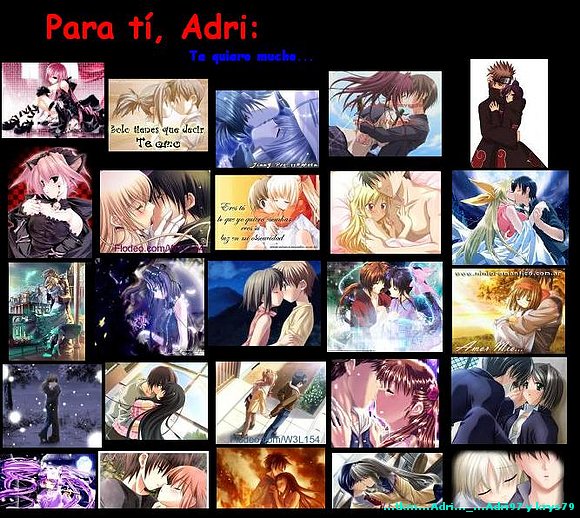 PARA TÍ, ADRI: te quierro...