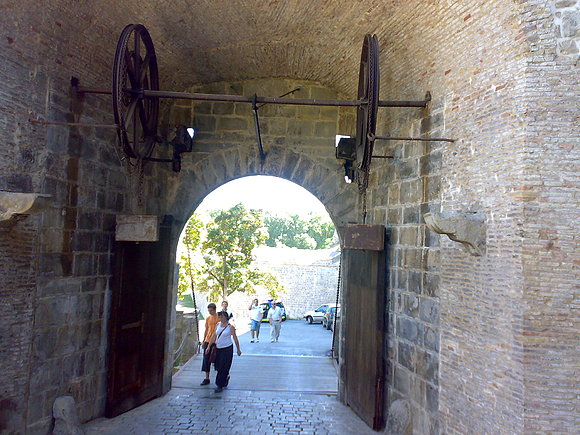 entrada al castllo