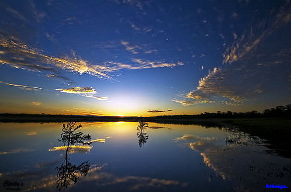 CAMINO AL ATARDECER.