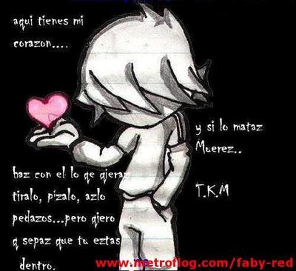 CORAZON COMPLETAMENTE ROTO