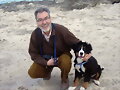 Bronko y su pap&aacute; en Aguilas