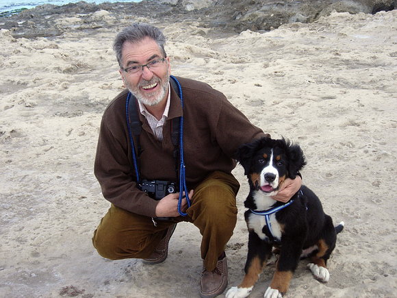 Bronko y su papá en Aguilas