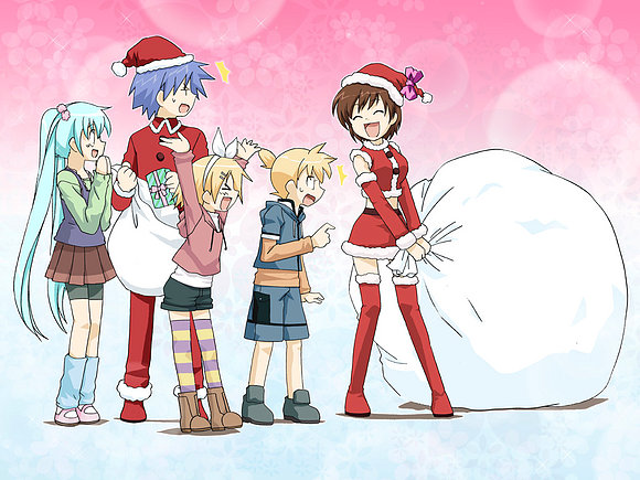 feliz navidad desde vocaloid