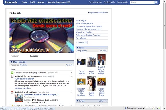 En facebook!!!