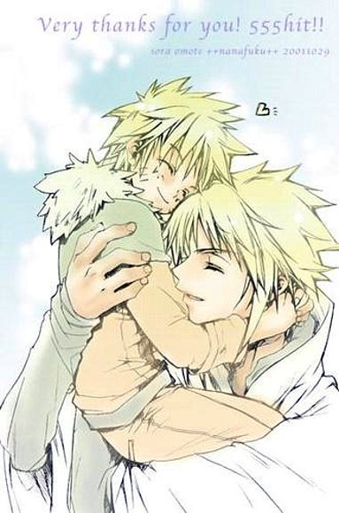 YONDAYME Y NARUTO EL PADRE Y EL HIJO