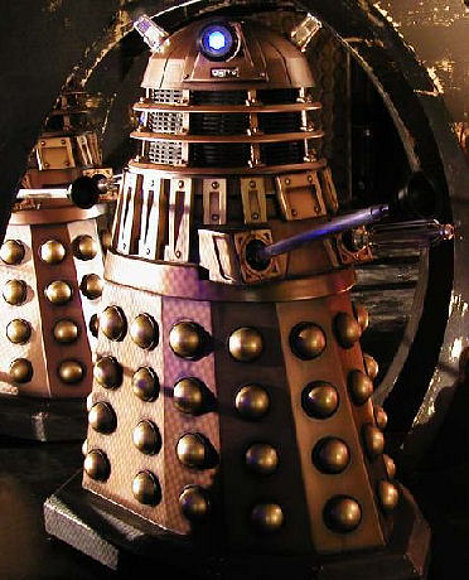 Un terrible Dalek. No sabeis lo peligroso que es..