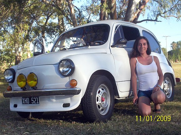 yo y mi auto en punta lara