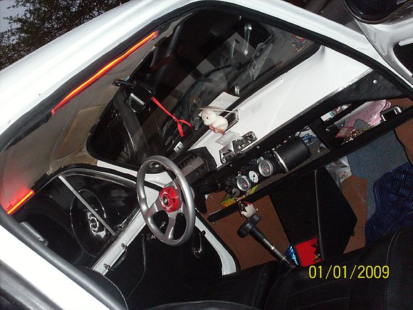 interior con luces
