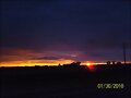 AMANECER EN LA RUTA CAMINO A LA COSTA ( MAR DE AJO
