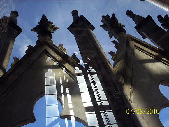 vista del ala mayor de la catedral