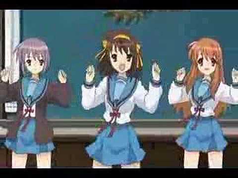 Las Divinas (patito feo) - Suzumiya Haruhi,, Lucky