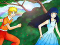 corriendo con naruhina