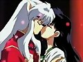 InuYasha Kagome Kiss from Movie