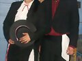 mi hrna Barbra  Romero con Sim&oacute;n