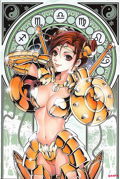 chica de libra