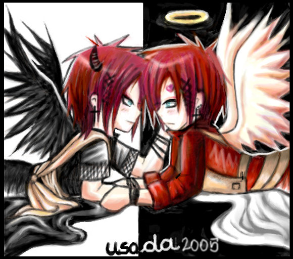 Double Gaara  >//<