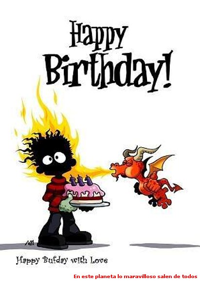 Hoy es mi cumpleaños ¡Genial!