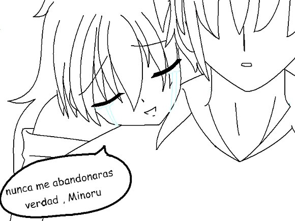 nunca mee abandonaras verdad minoru