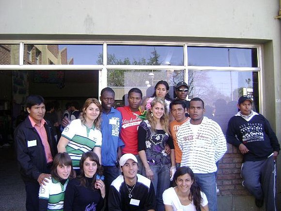 Jovenes del intercambio  Esperanza  Argent....