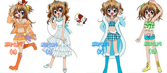 Mas trajes de kirari-chan